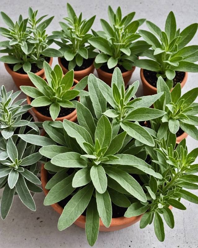 Growing Sage in a Pot