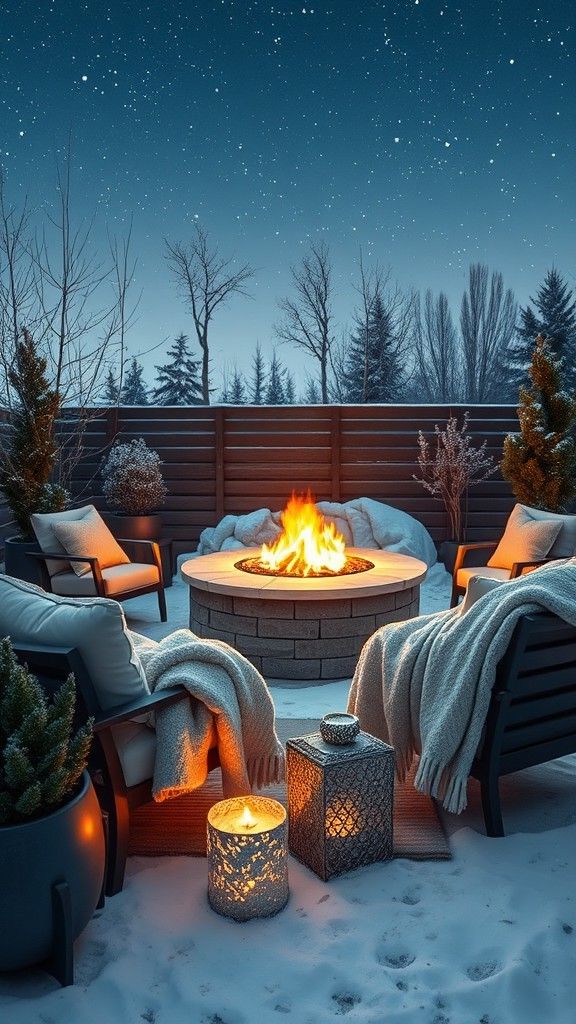 Cozy Seating Ideas for Your Fire Pit Area