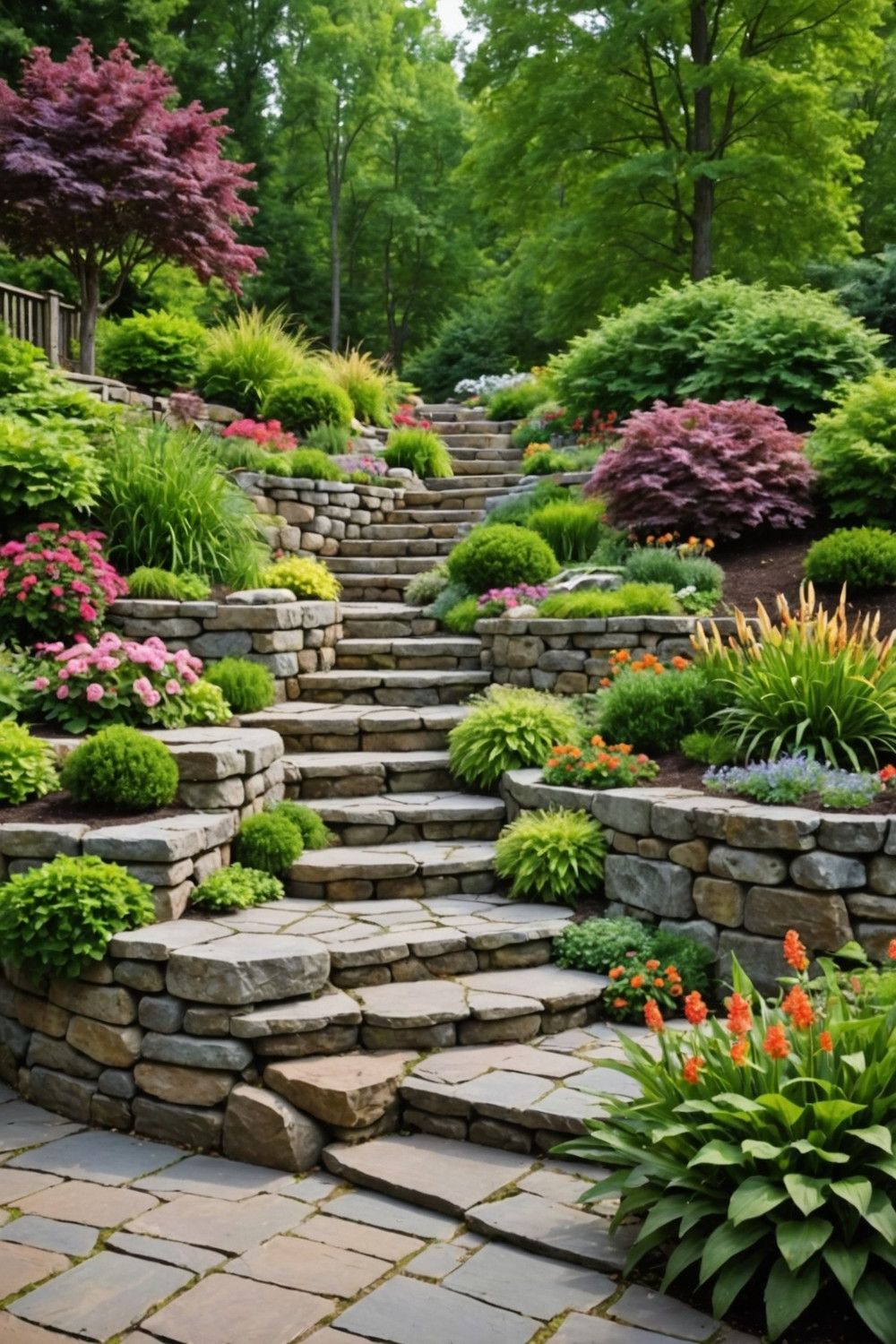 Cover Retaining Walls with Rock