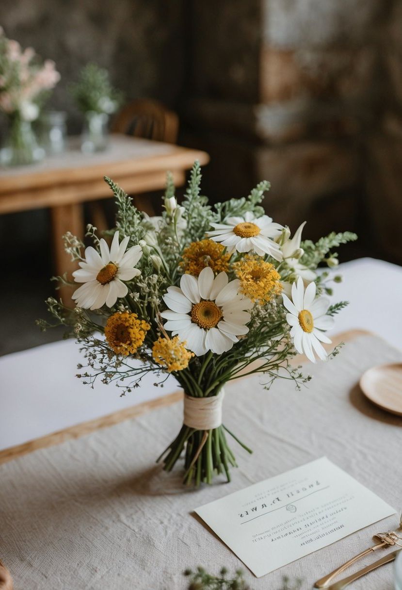 15) Pressed Flower Invitation Designs