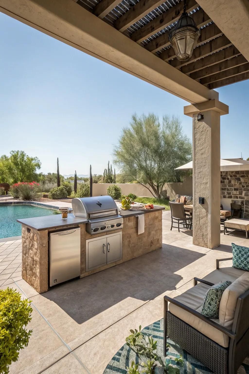 Set Up an Outdoor Kitchen