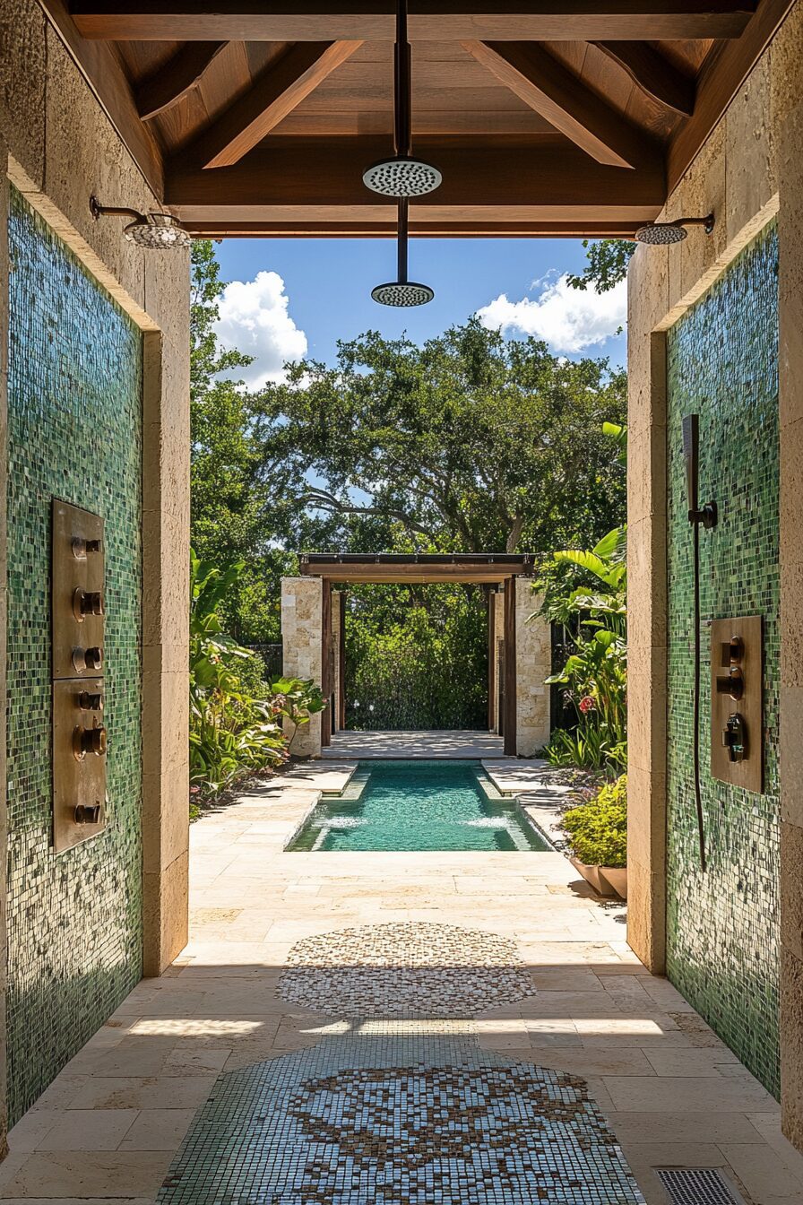 38 Tropical Modern Pool House Ideas - photo 5