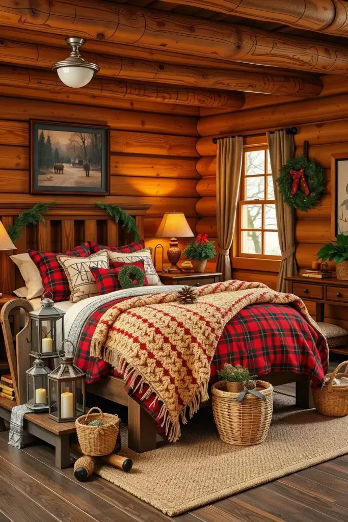 Rustic Country Charm for a Holiday Bedroom - photo 2