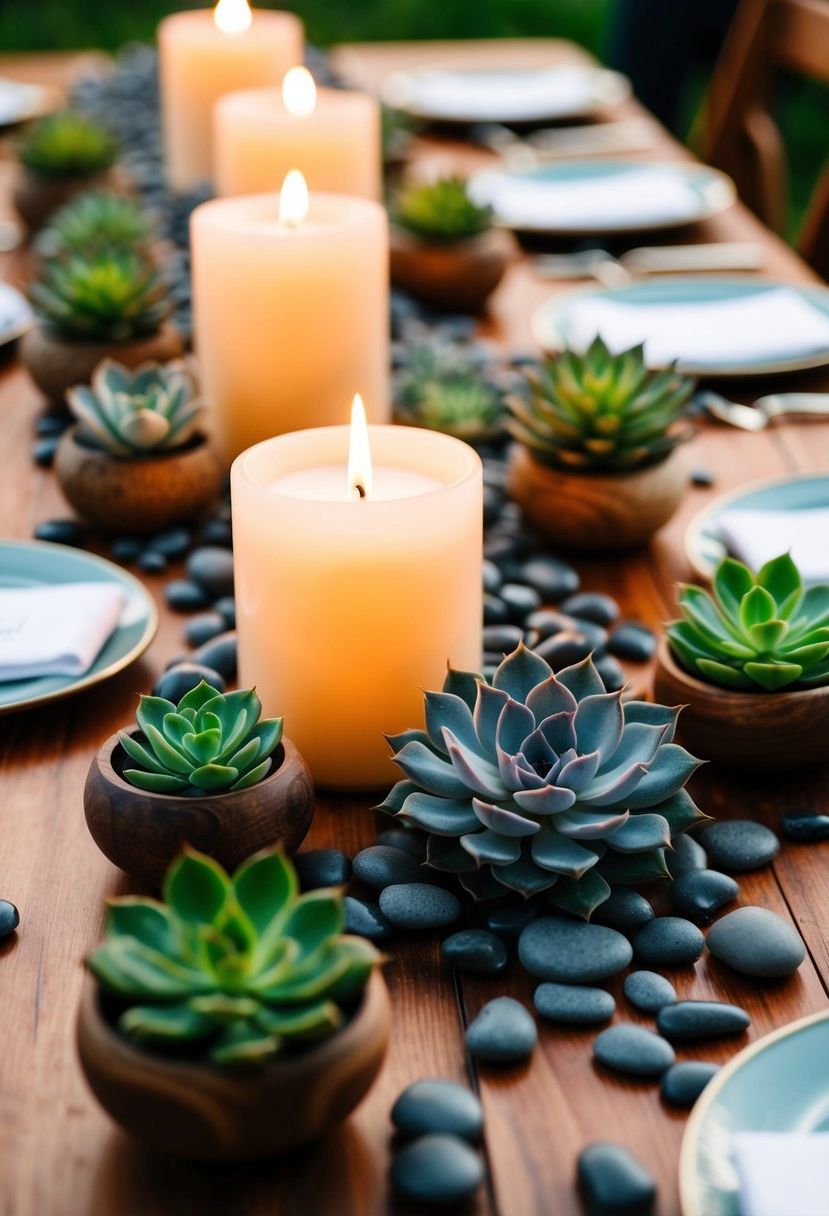 14) Decorate With Natural Stones