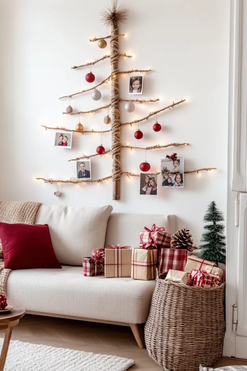 19. Family photo Christmas tree display - photo 3
