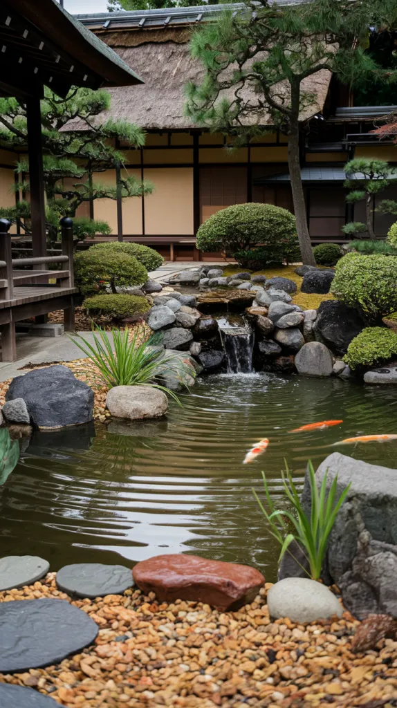 Add a Koi Pond for Calm
