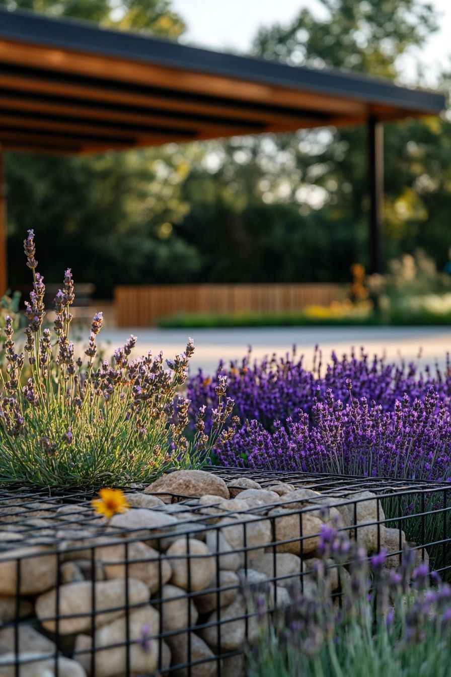 20+ Gabion Fence Designs to Refresh Your Yard - photo 13