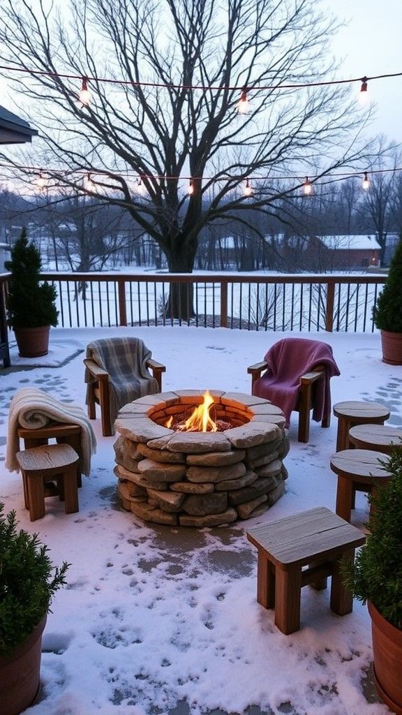 Build a Cozy Fire Pit Area