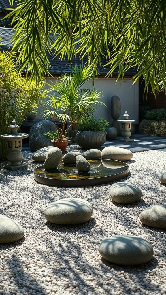 Use Decorative Stones and Gravel