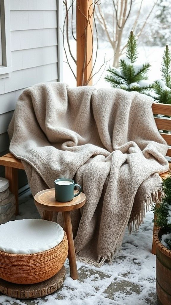 Cozy Outdoor Blankets, Nordic Style