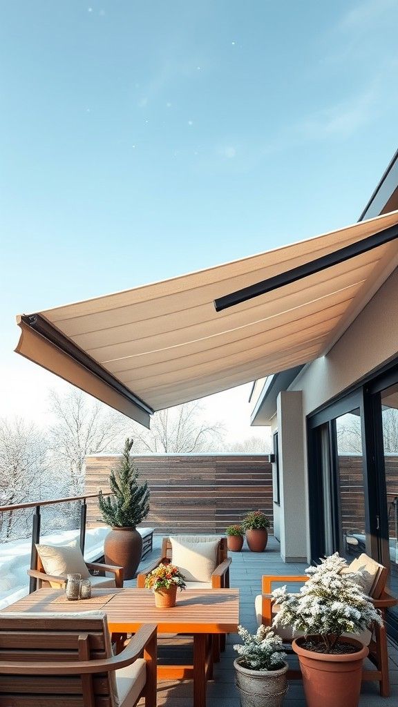 Flexible Retractable Canopy Covers