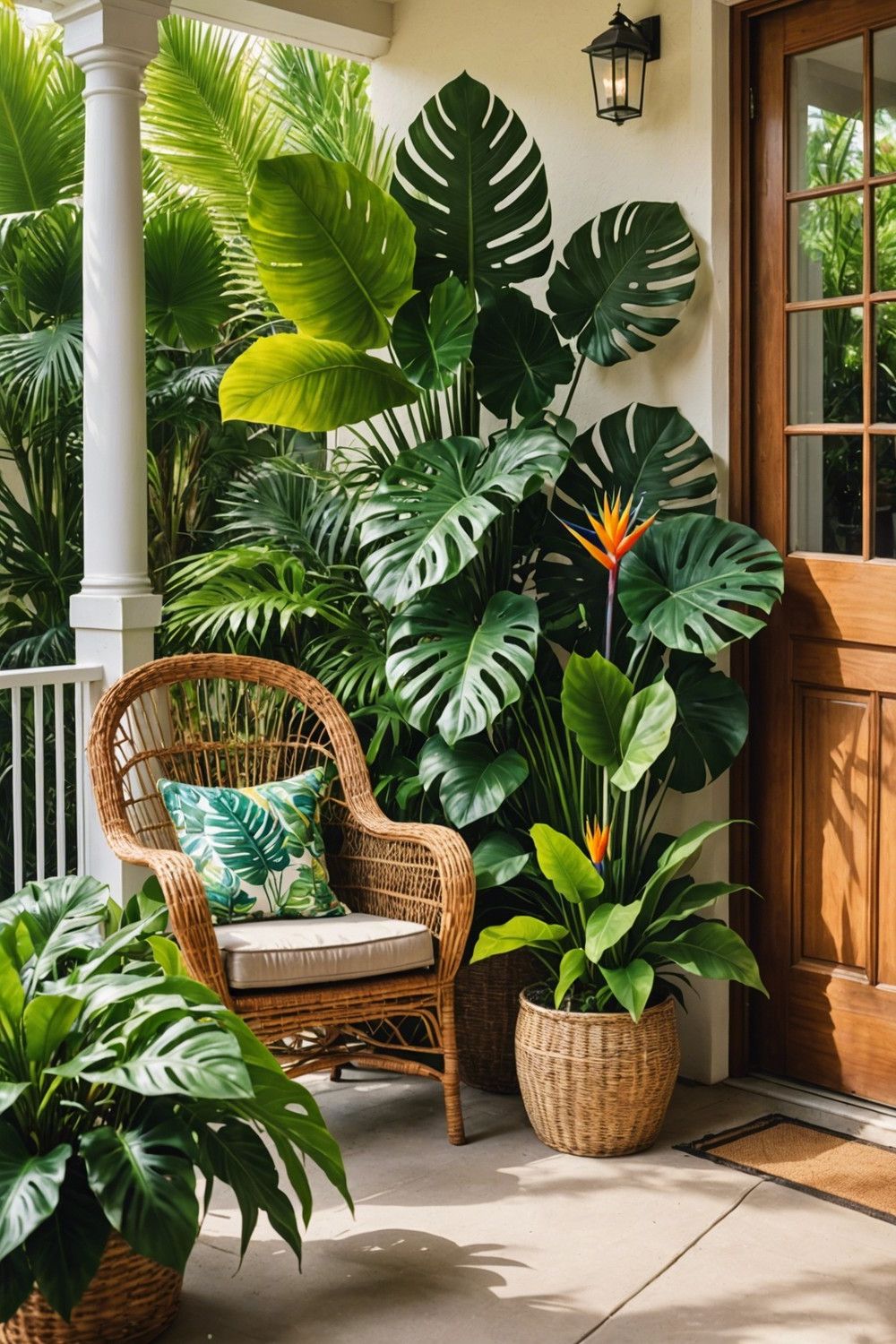 Bring Tropical Style With Palm Leaves