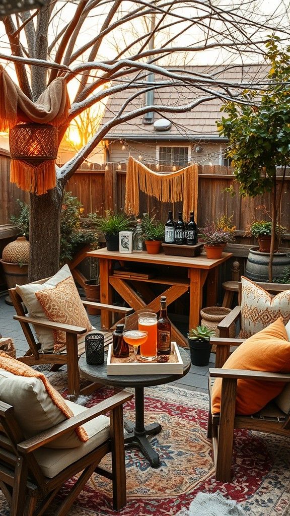 Building a Small Outdoor Bar
