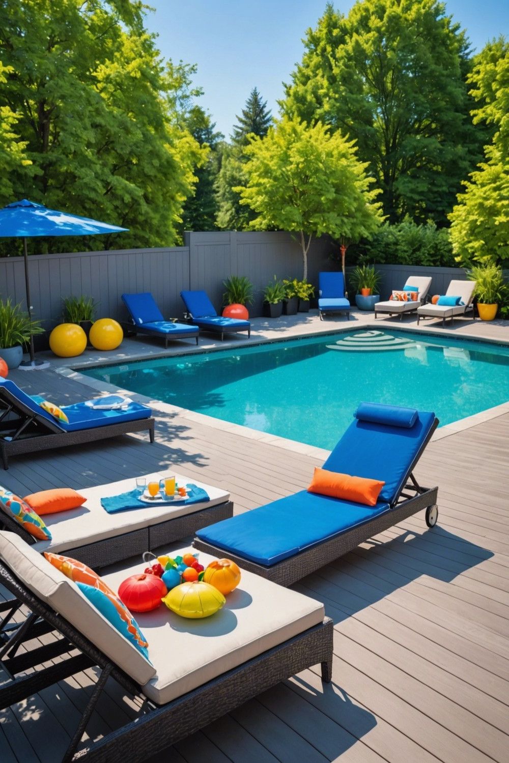 Shade Screens for Poolside Areas