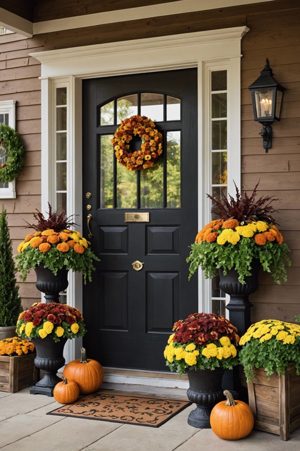 Fall-Themed Planters