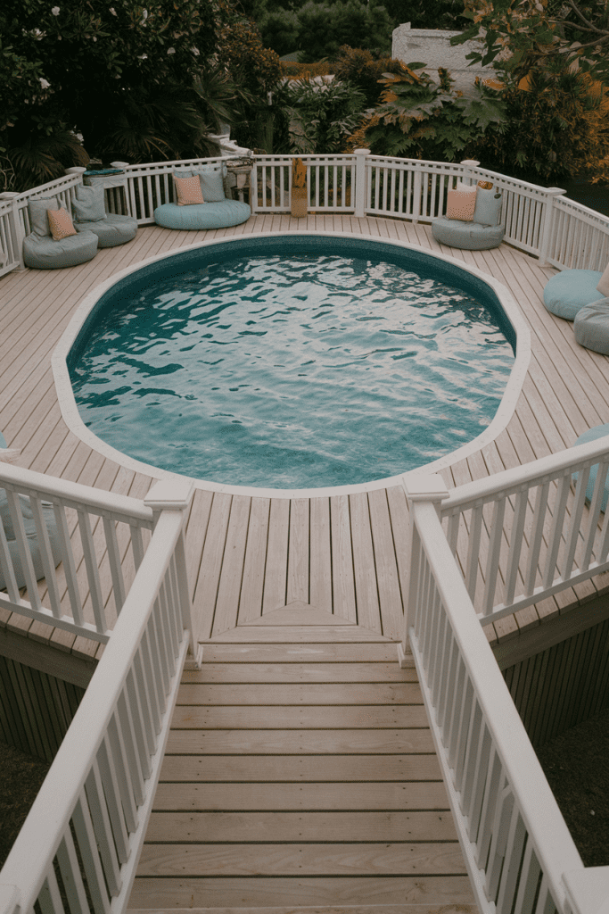 22. Coastal-Inspired Deck With White Railings - photo 2