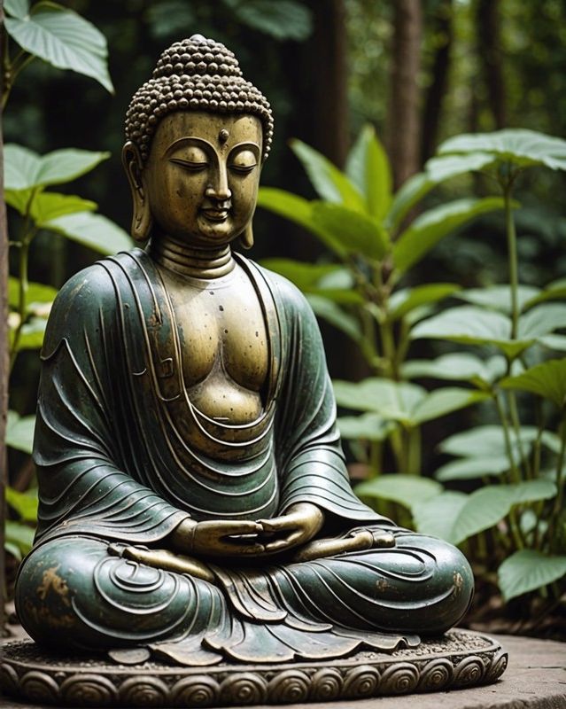 Calming Buddha Statue Accents