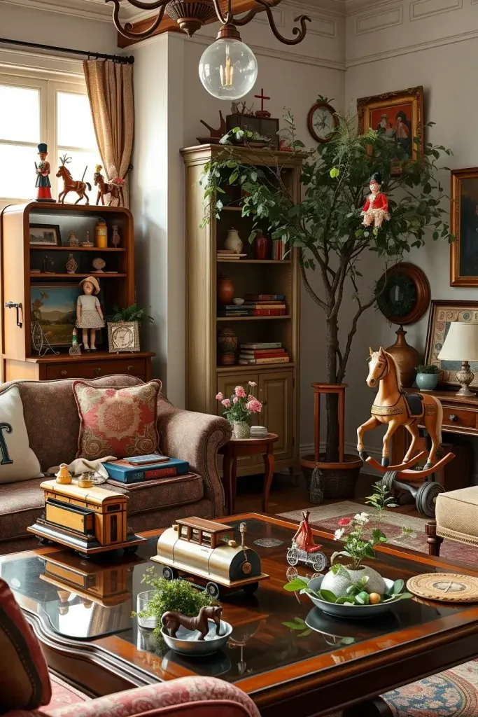 4) Adding Antique Toys to Holiday Displays - photo 2