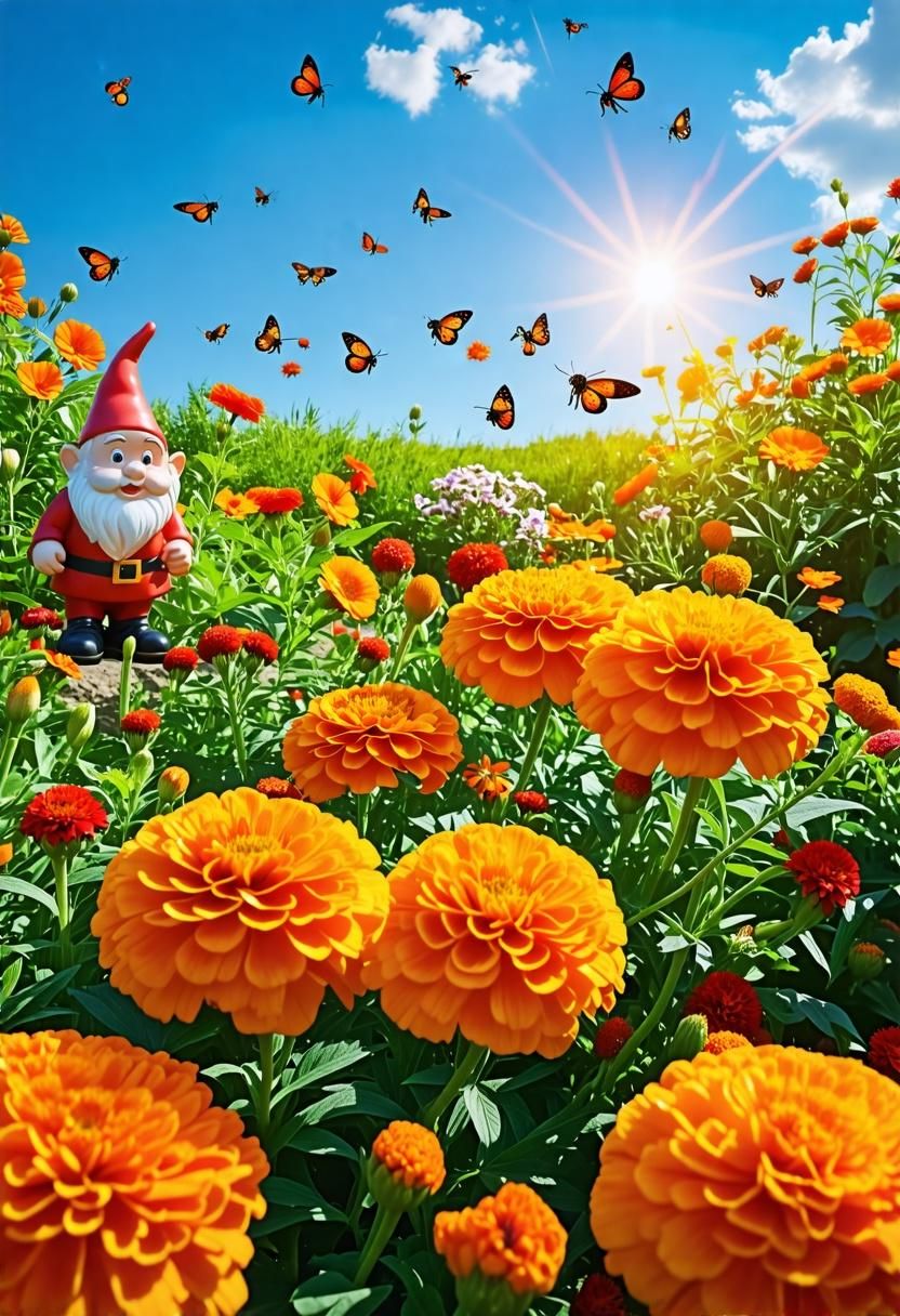 5. Attracting Beneficial Insects with Marigolds