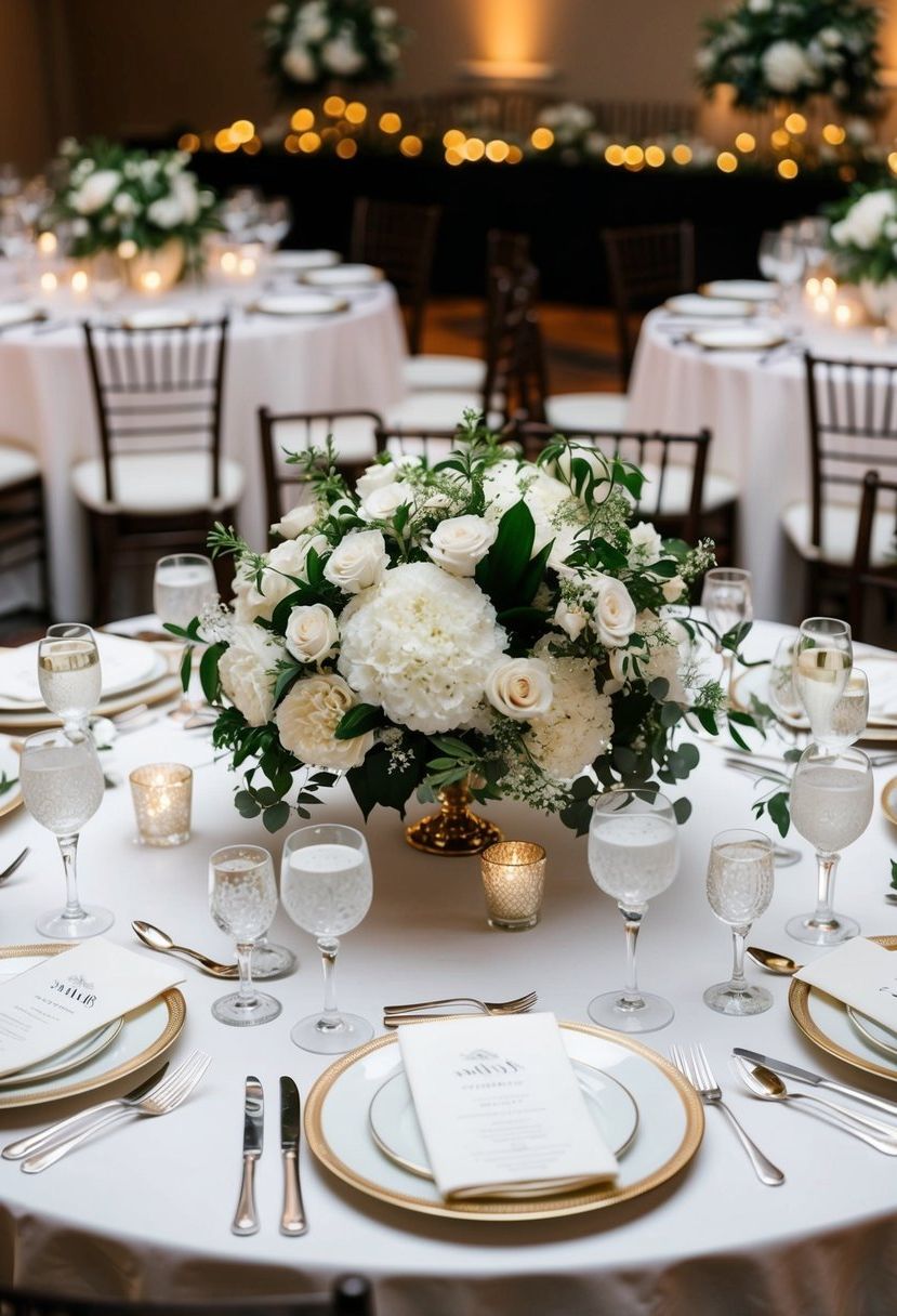 11) All-White Decor for Classic Style