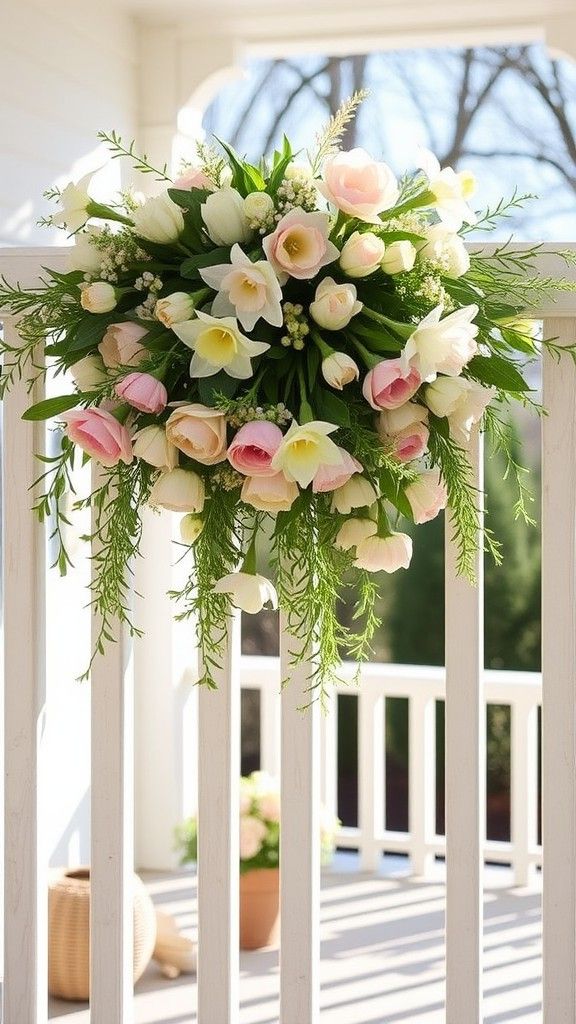 20 Floral Swags for Railings