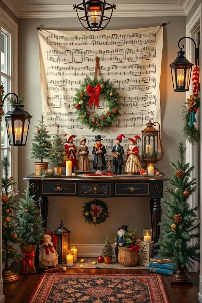 16) Classic Caroling Figurines for Display