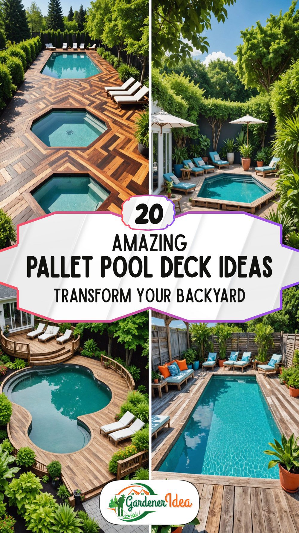 20 Pallet Pool Deck Ideas Worth Copying
