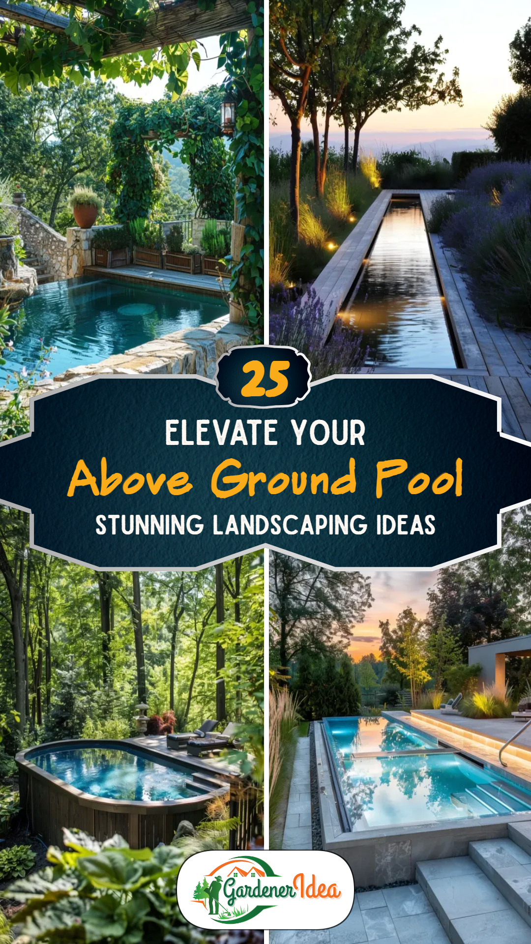 Above Ground Pool: 25 Stunning Landscaping Ideas That Wow