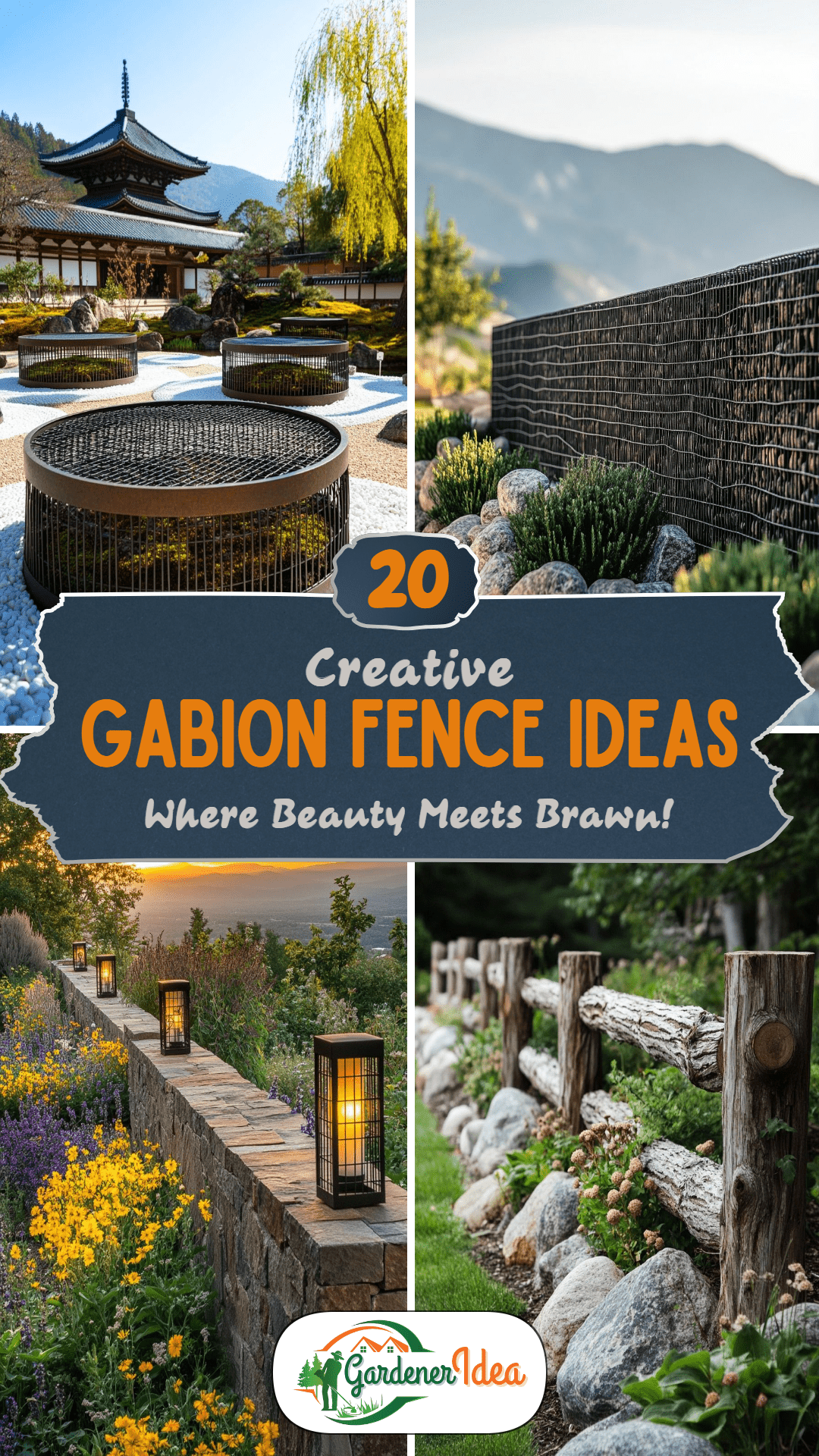 20 Gabion Fence Ideas Where Beauty Meets Brawn