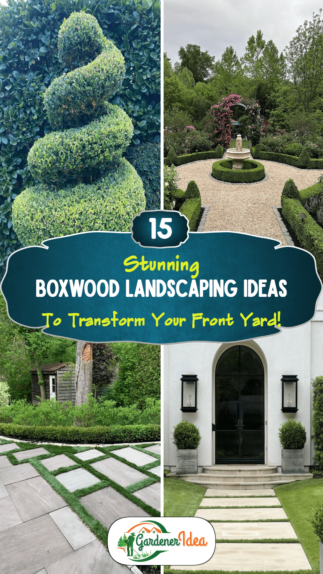 15 Boxwood Landscaping Ideas for a Stunning Front Yard