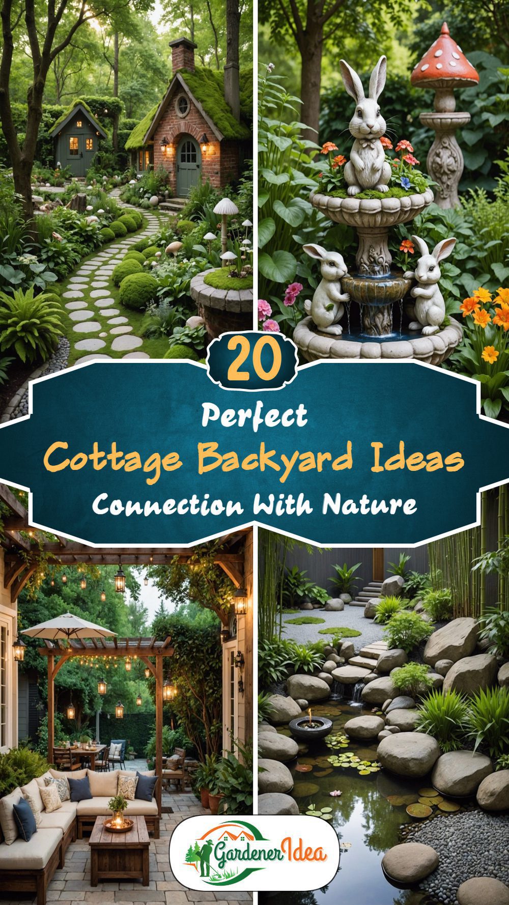 20 Cottage Backyard Ideas for a Peaceful Escape