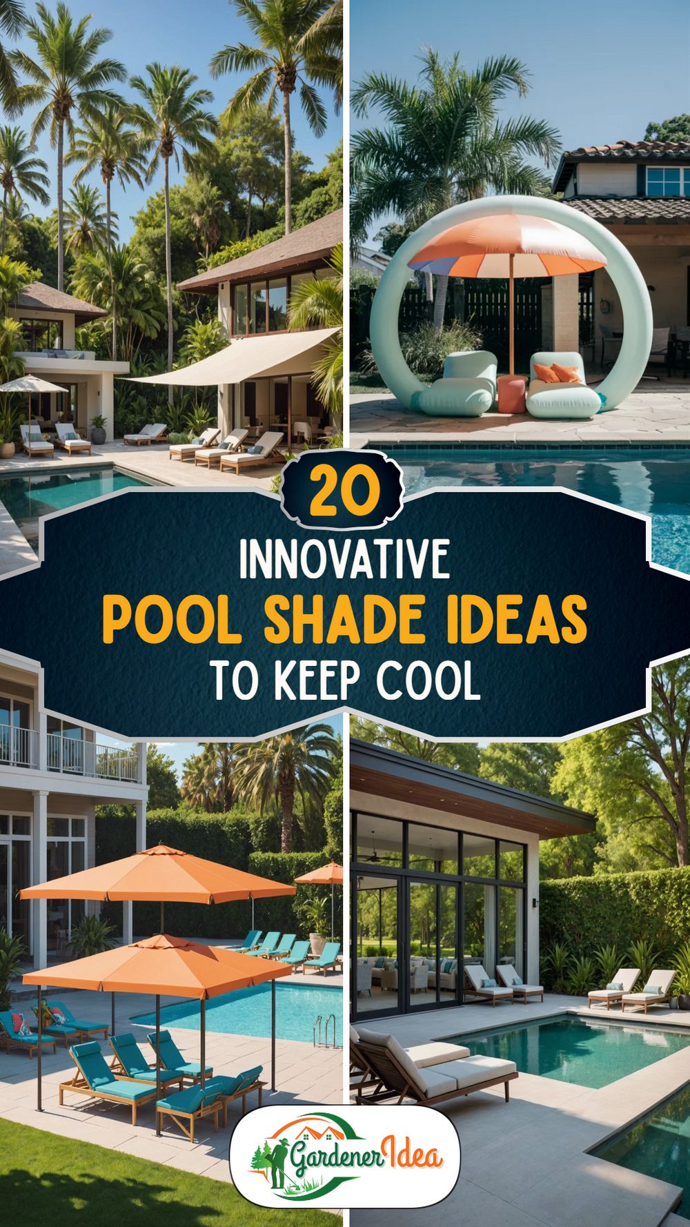 20 Innovative Pool Shade Ideas for Cool Summer Days