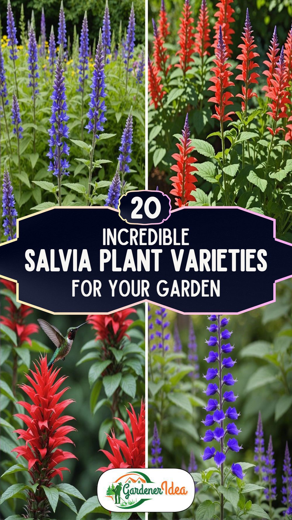 20 Salvia Plant Varieties Worth Growing at Home
