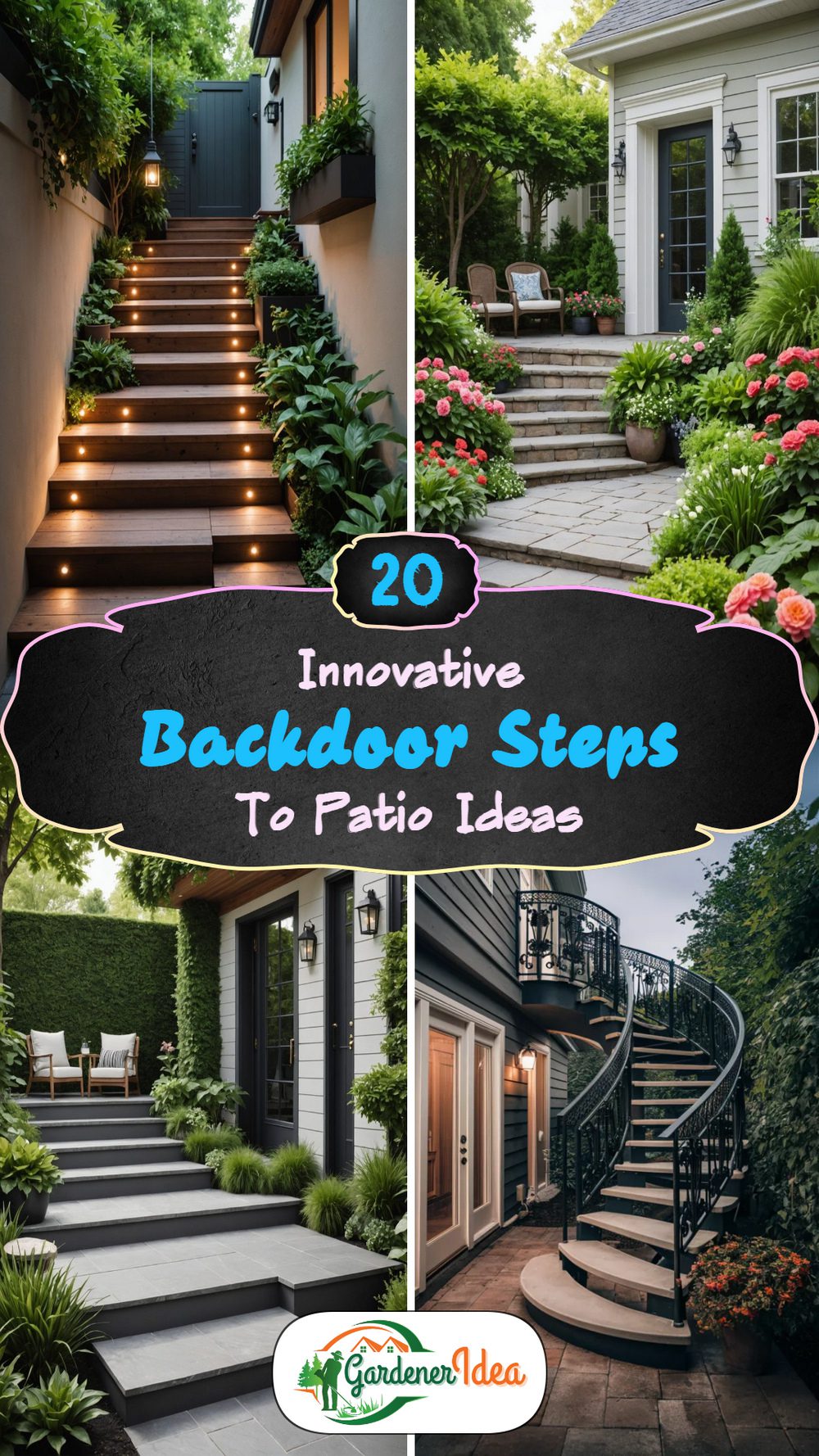 20 Backdoor Steps to Patio Ideas Worth Copying