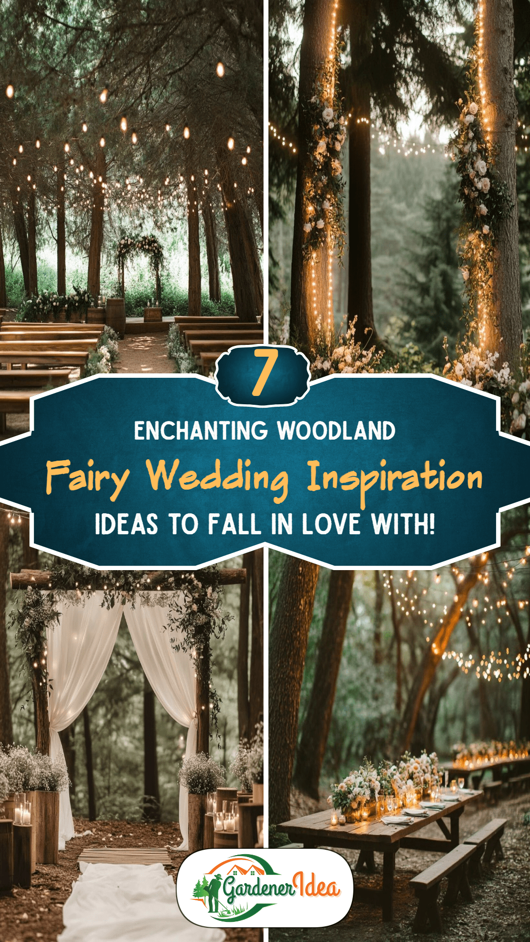 Enchanting Woodland Fairy Wedding Ideas Worth Copying