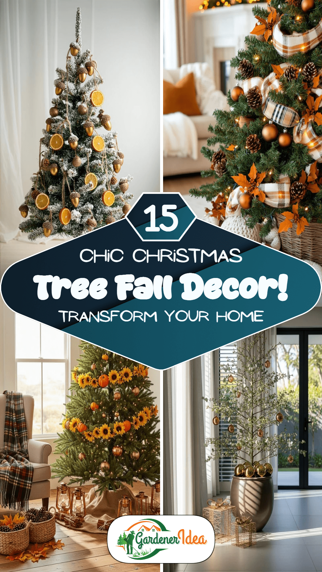 15 Christmas Tree Fall Decor Ideas for a Cozy Home