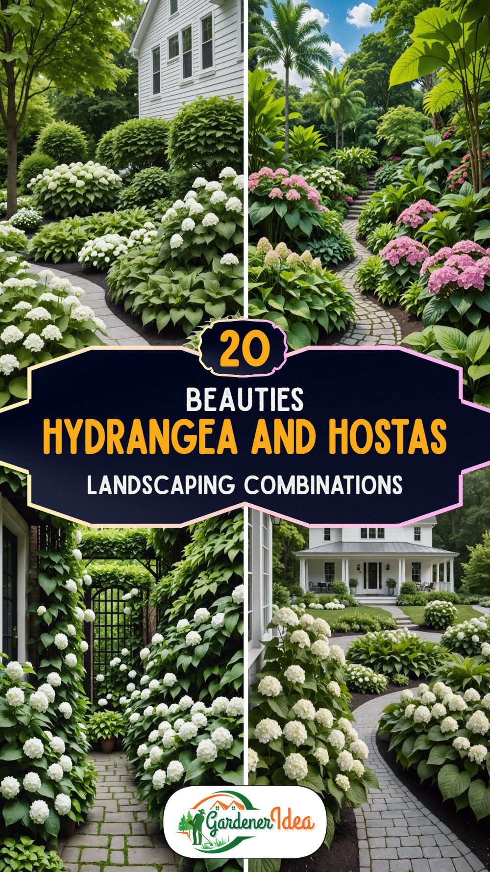 20 Hydrangea and Hostas Landscaping Combinations to Try