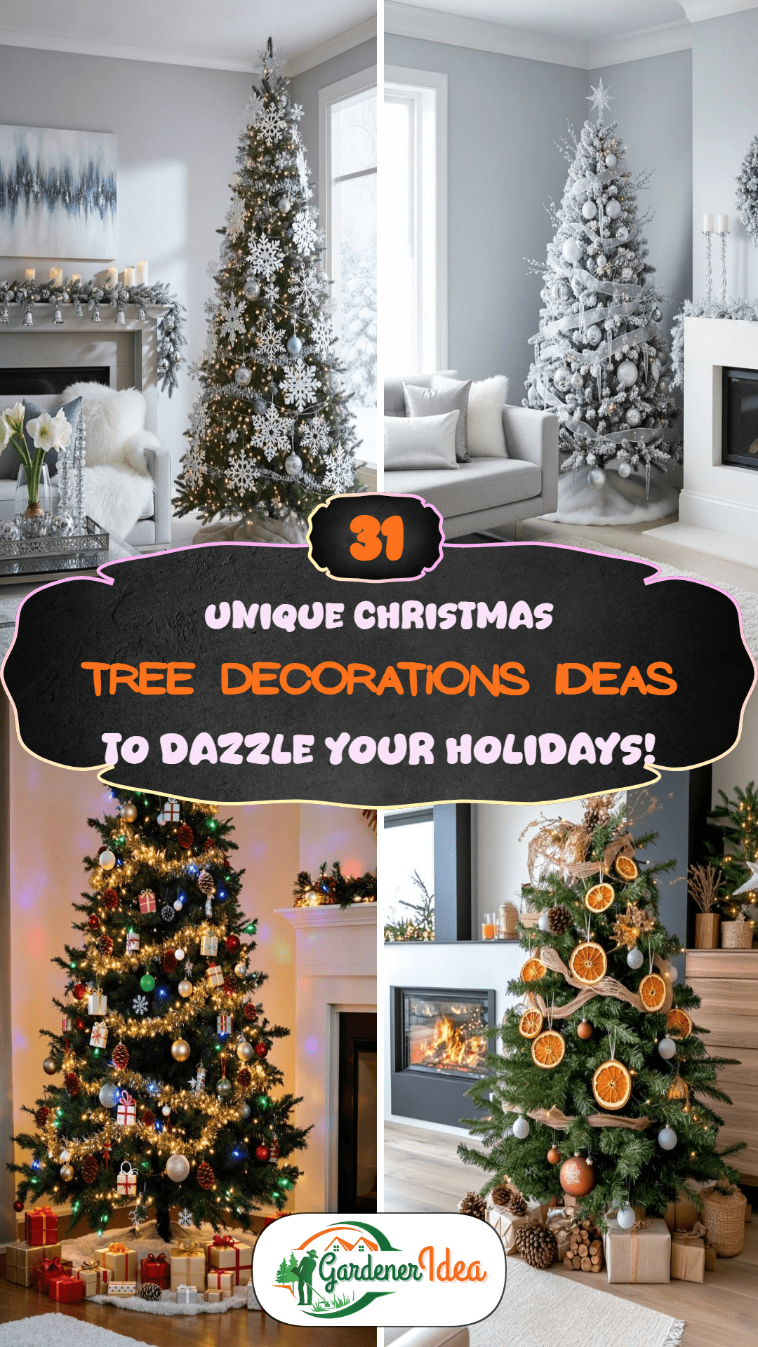 31 Christmas Tree Decorations to Dazzle Your Holidays