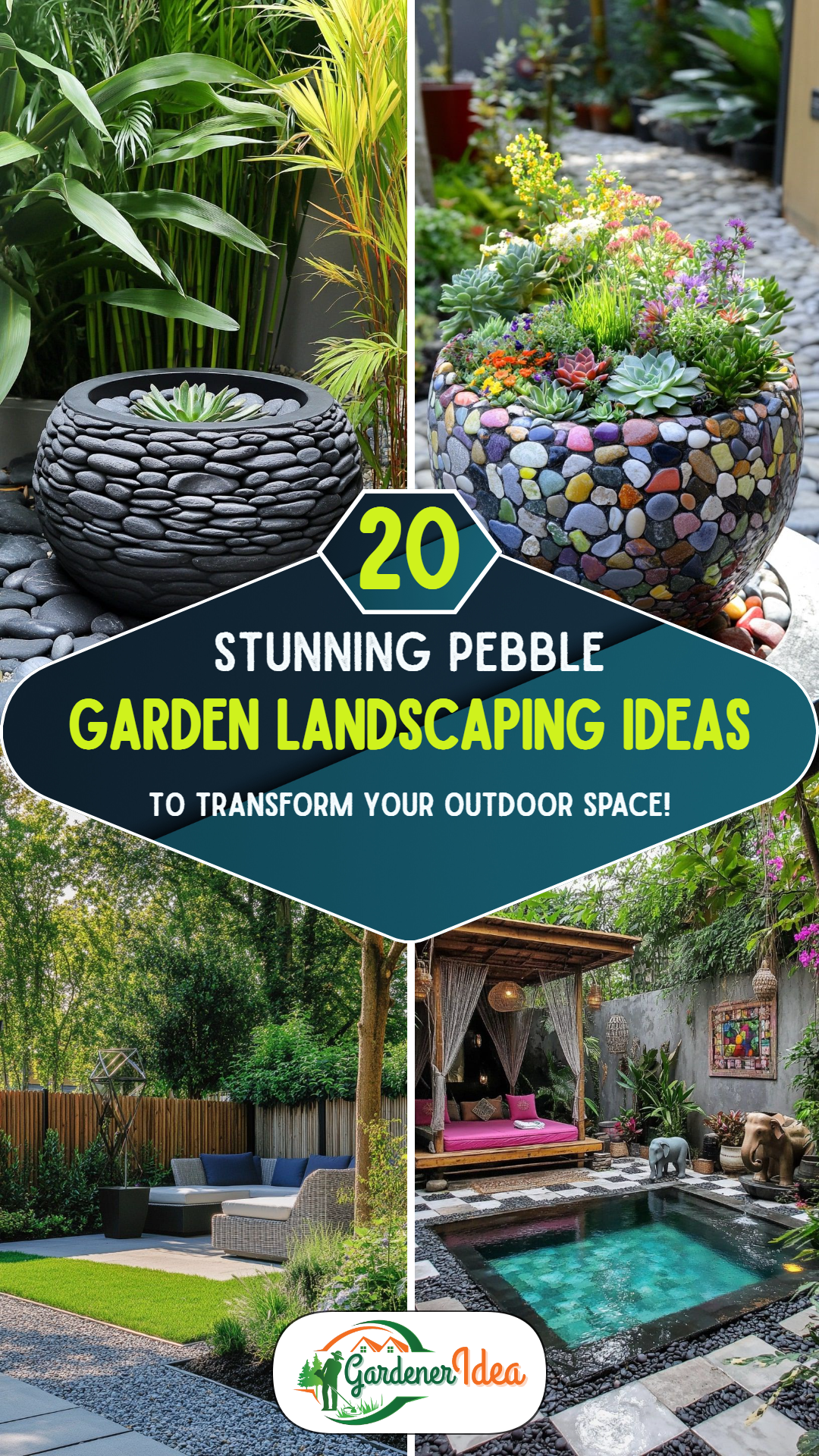 20 Pebble Garden Landscaping Ideas for Any Yard
