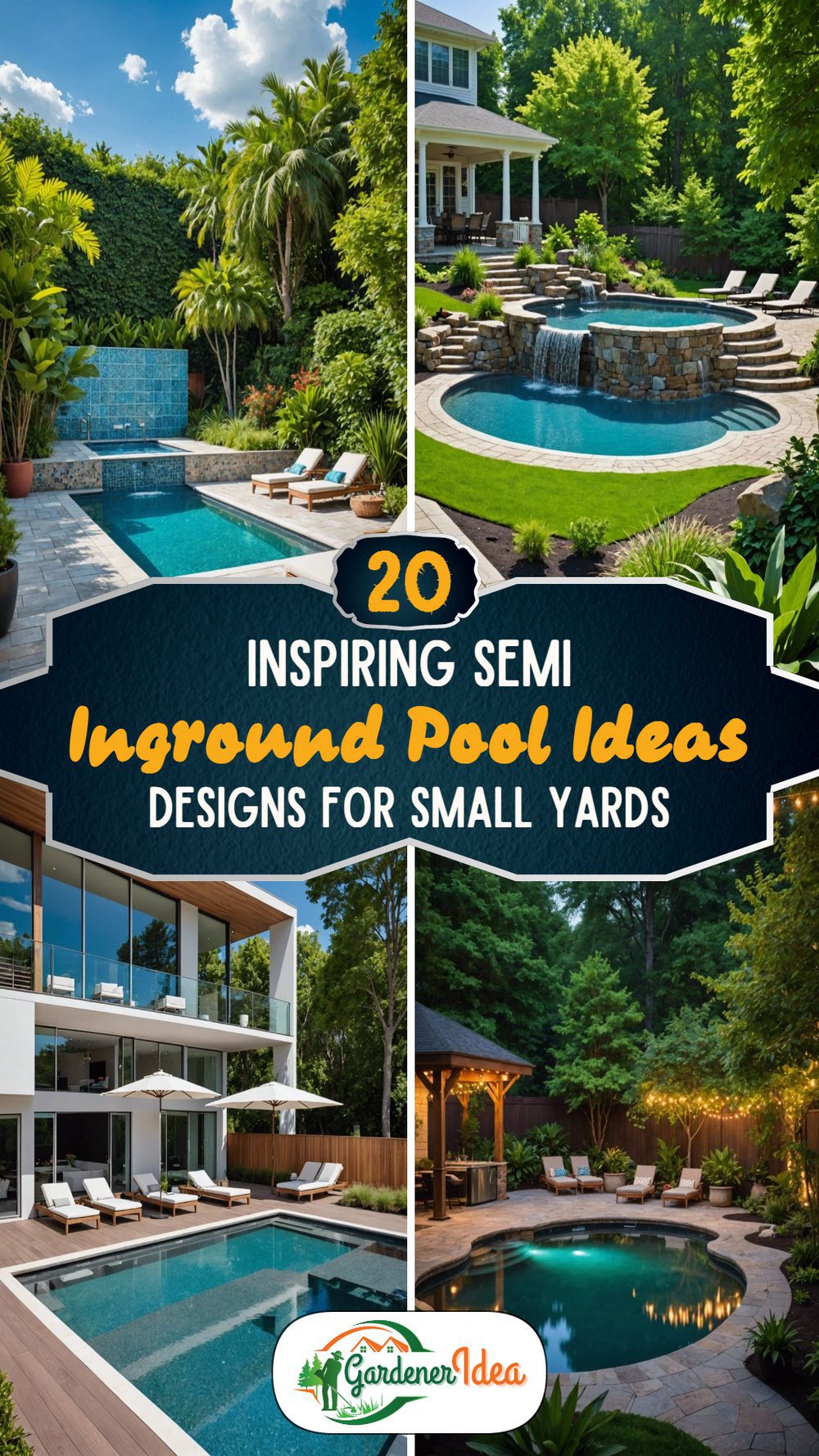 20 Semi Inground Pool Ideas for Your Dream Backyard