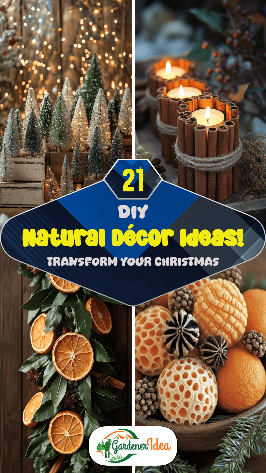 21 DIY Christmas Natural Decor Ideas for a Cozy Home
