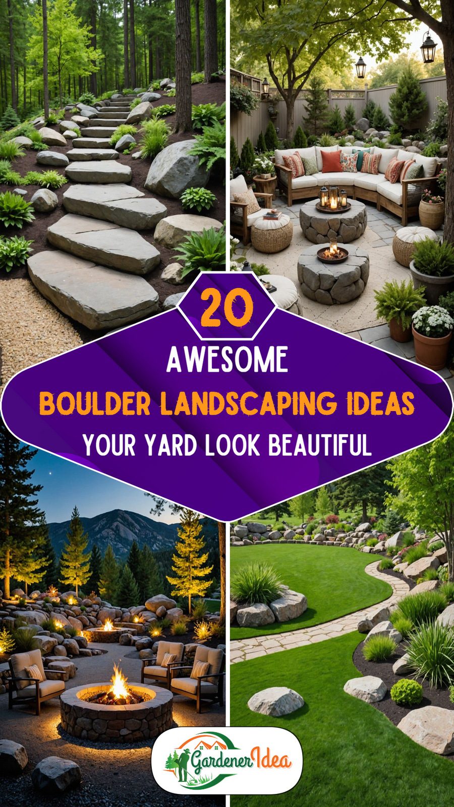 20 Boulder Landscaping Ideas for a Stunning Yard