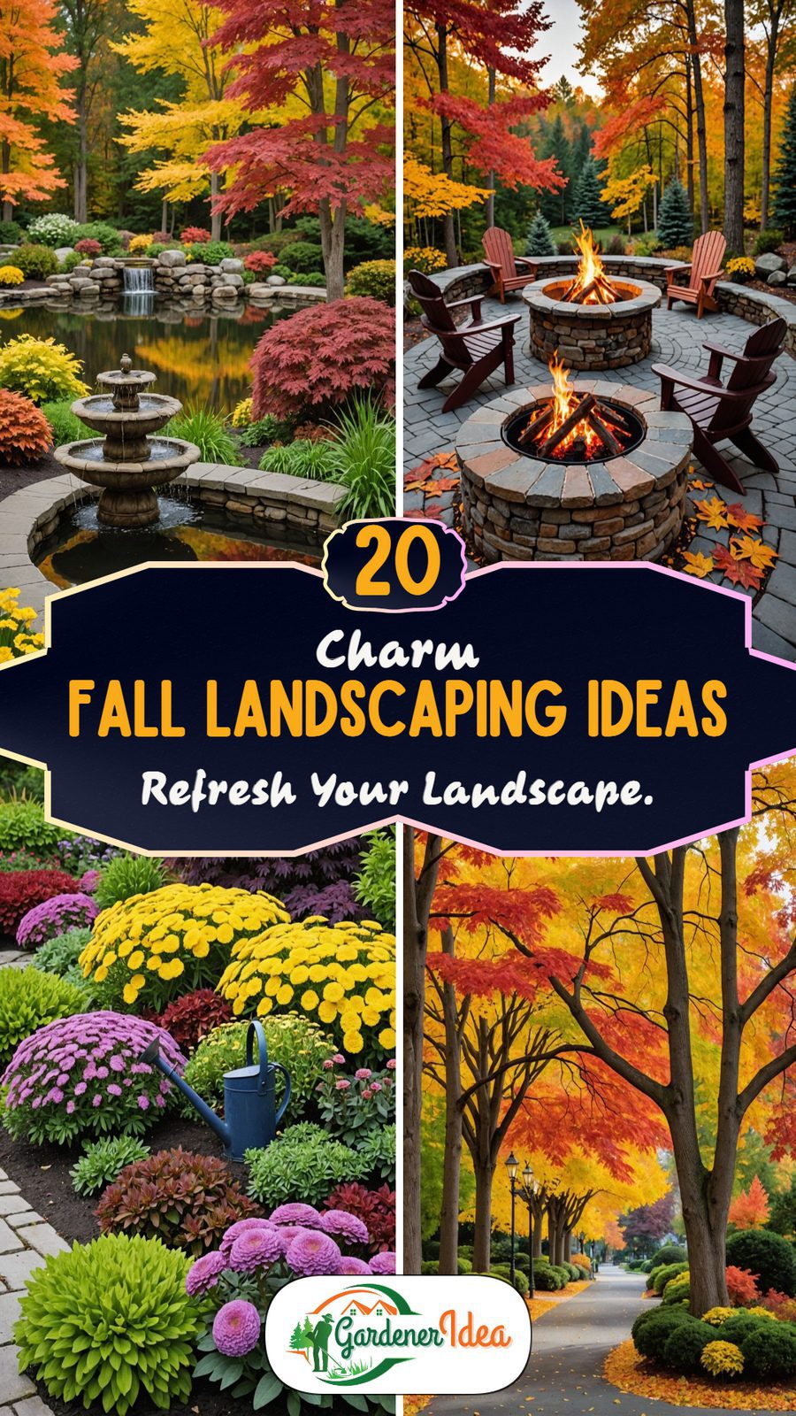 20 Fall Landscaping Ideas for a Cozy Backyard Retreat