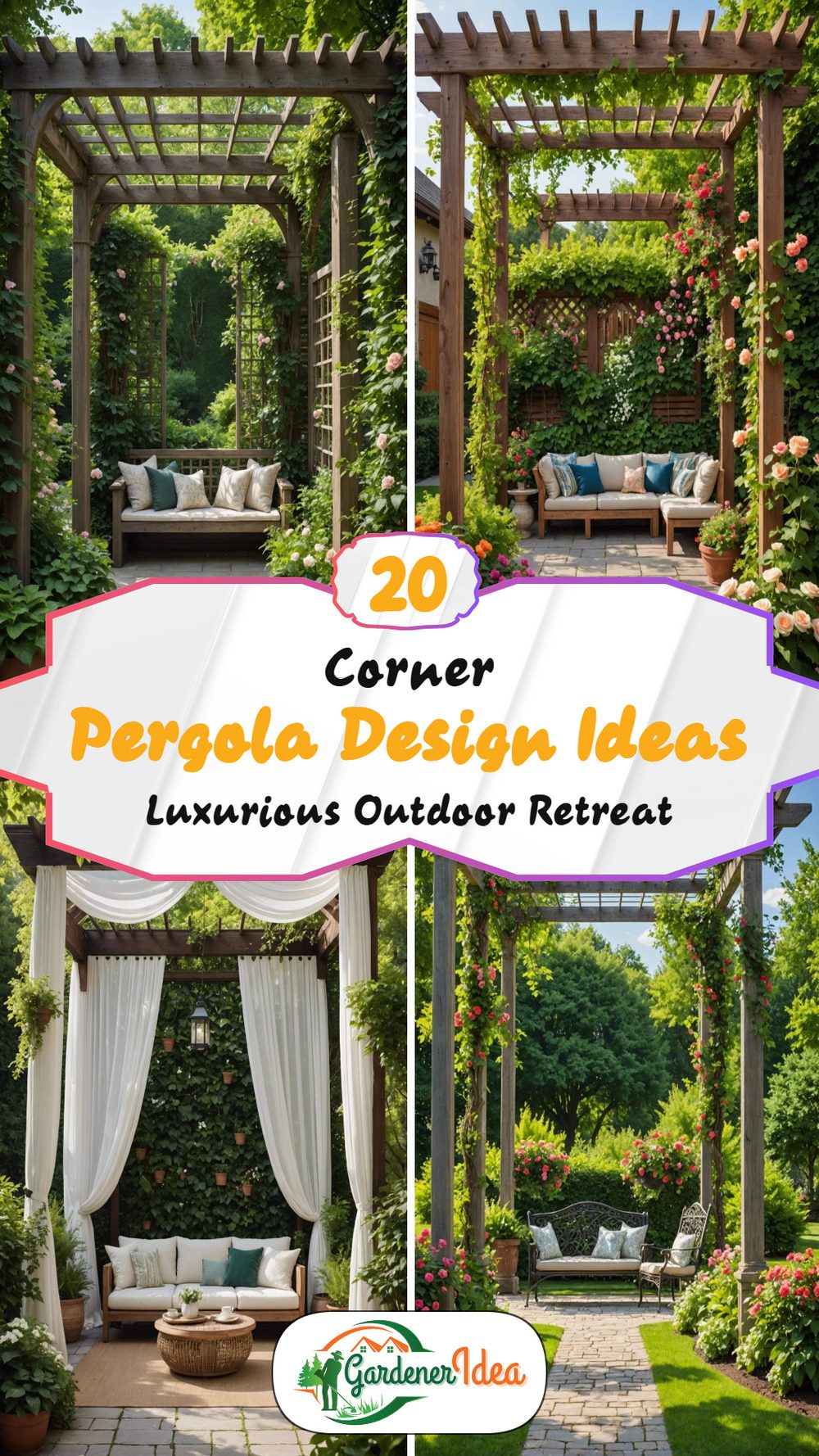 20 Corner Pergola Design Ideas for Your Backyard
