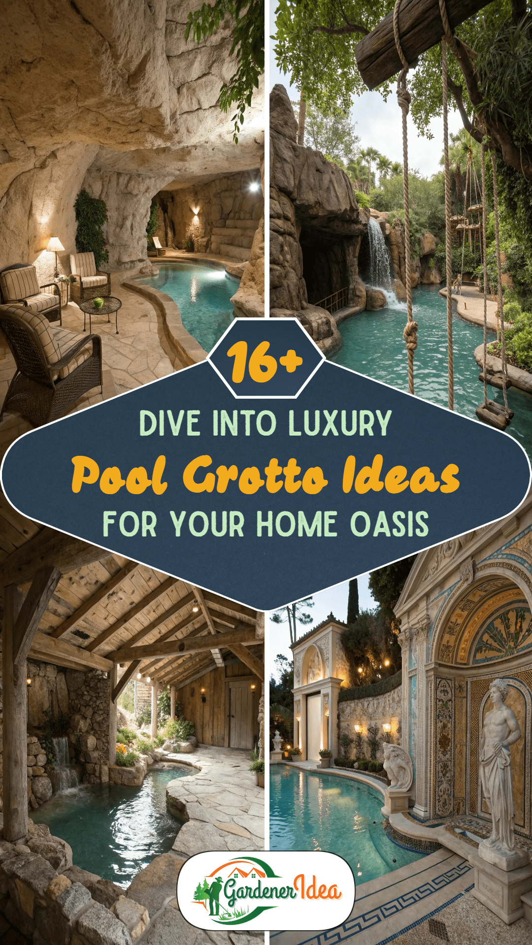 Luxury Pool Grotto Ideas for Your Backyard Oasis