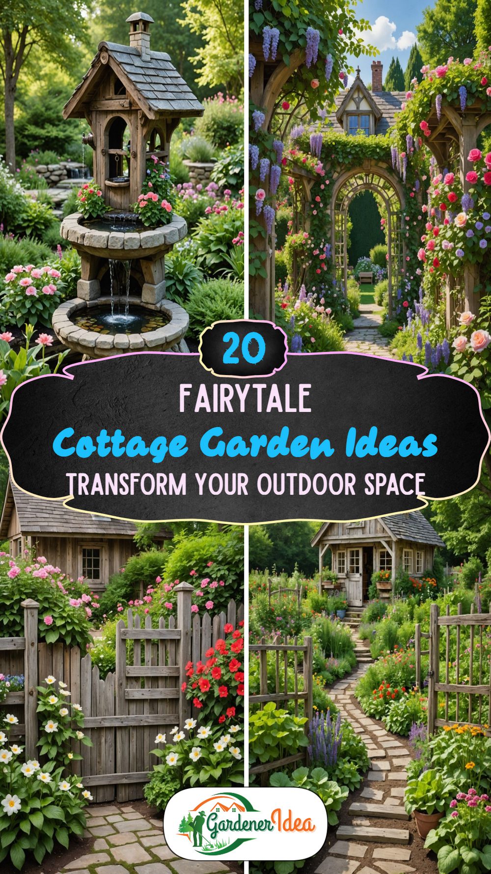 20 Fairytale Cottage Garden Ideas for a Storybook Yard