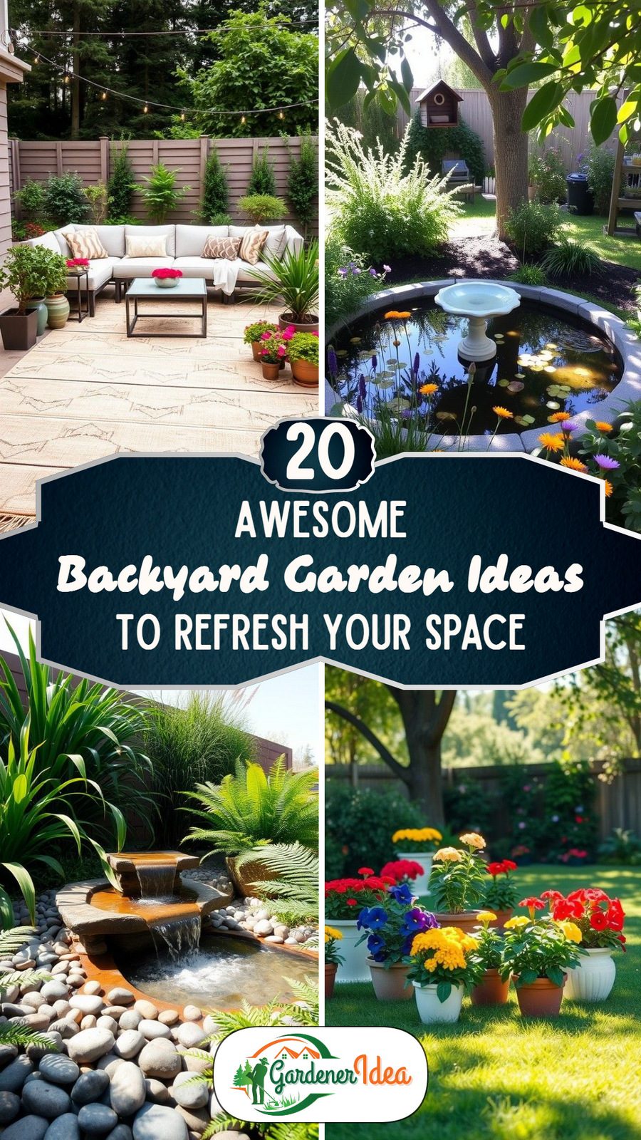 20 Backyard Garden Ideas to Refresh Your Outdoor Space