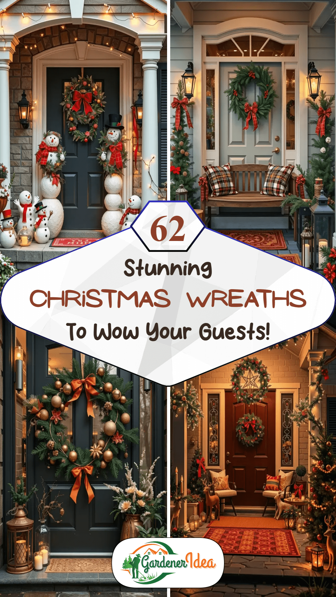 62 Christmas Wreaths That Will Wow Your Guests