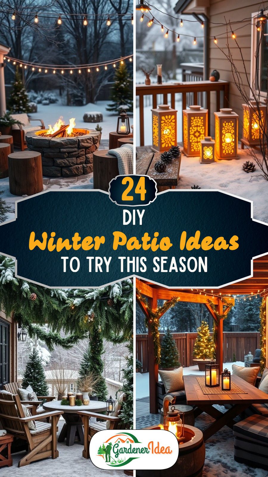 24 DIY Winter Patio Ideas Worth Trying This Season