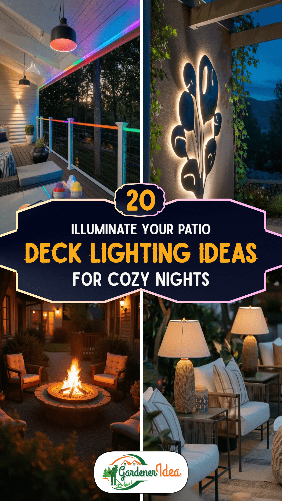 Patio Deck Lighting Ideas for Cozy Nights Outside